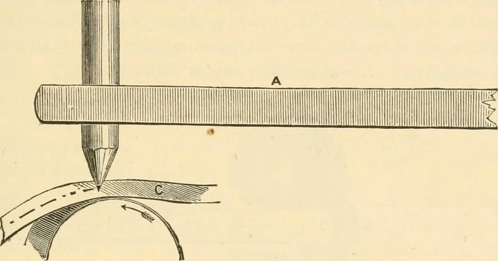 An illustration from The telegraph in American and Morse memorial, 1886, leaf 84