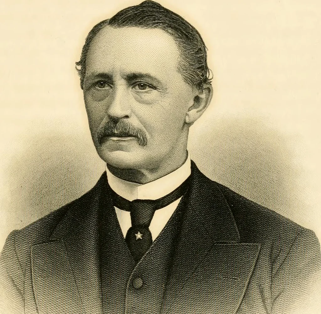 An illustration from The telegraph in American and Morse memorial, 1886, leaf 882