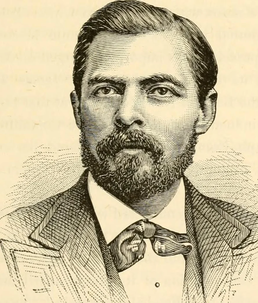An illustration from The telegraph in American and Morse memorial, 1886, leaf 904