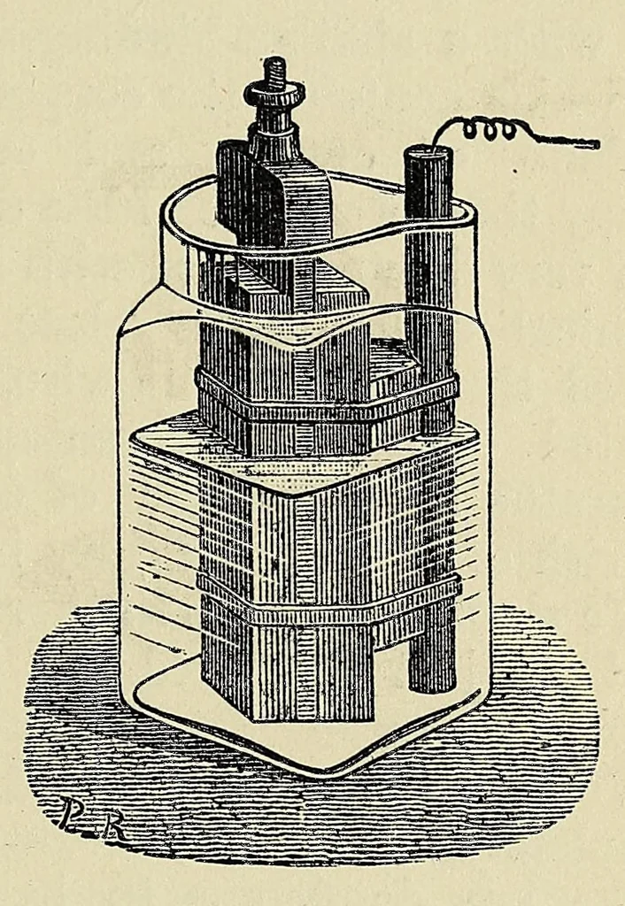 An illustration from The telegraph : translated from the French, 1895, leaf 223