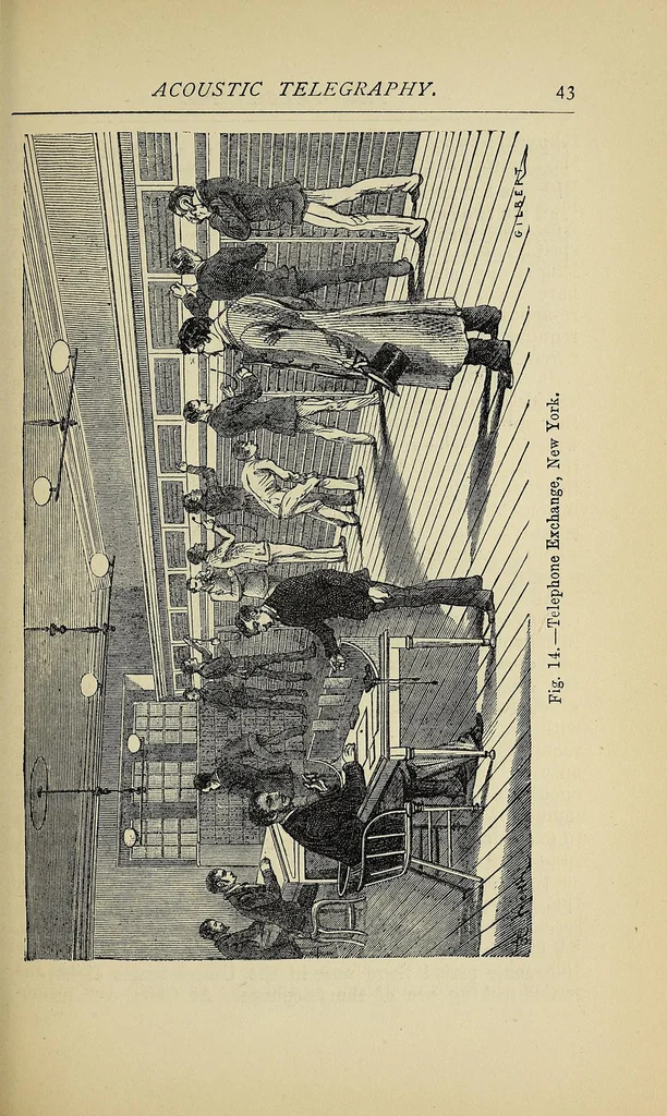 An illustration from The telegraph : translated from the French, 1895, leaf 61