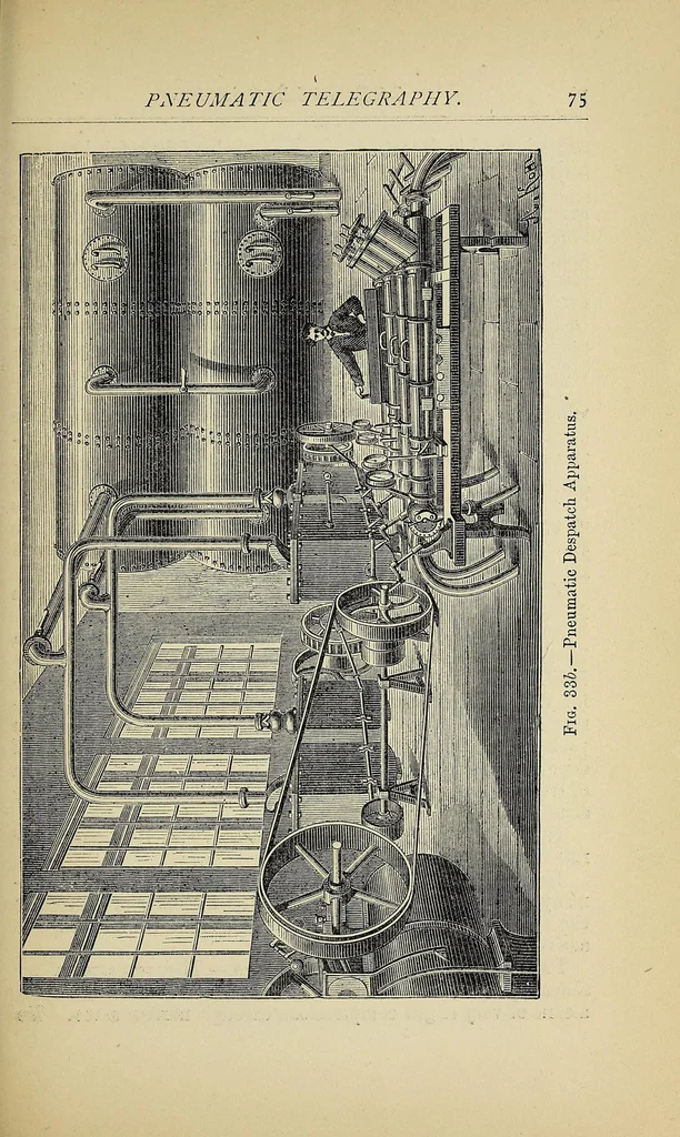 An illustration from The telegraph : translated from the French, 1895, leaf 93