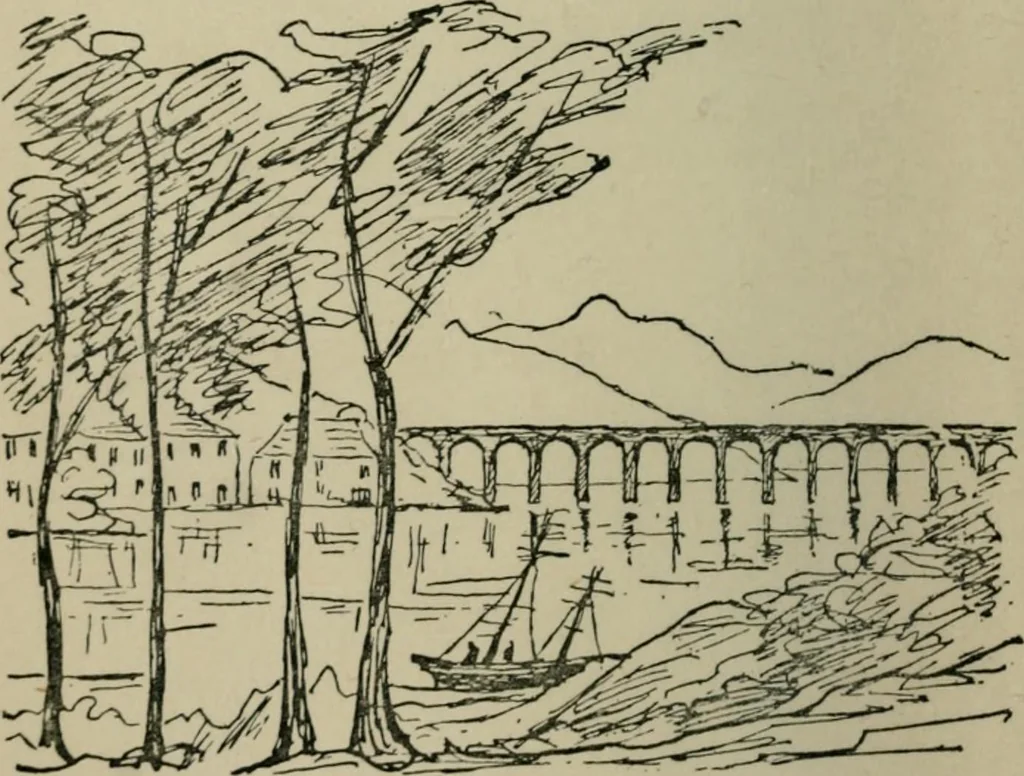 An illustration from Telepathic hallucinations : the new view of ghosts, 1909, leaf 9