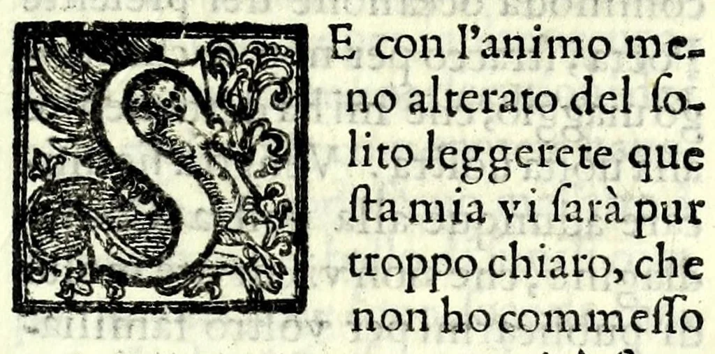 An illustration from Tempesta amorosa : comedia, 1605, leaf 15