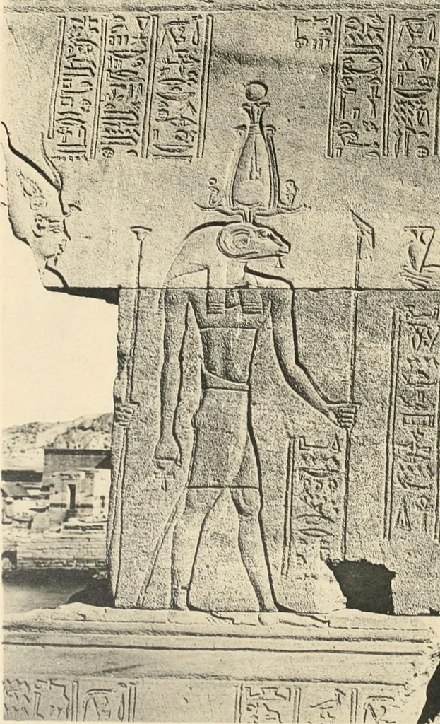 An illustration from The temple of Bîgeh, 1915, leaf 110