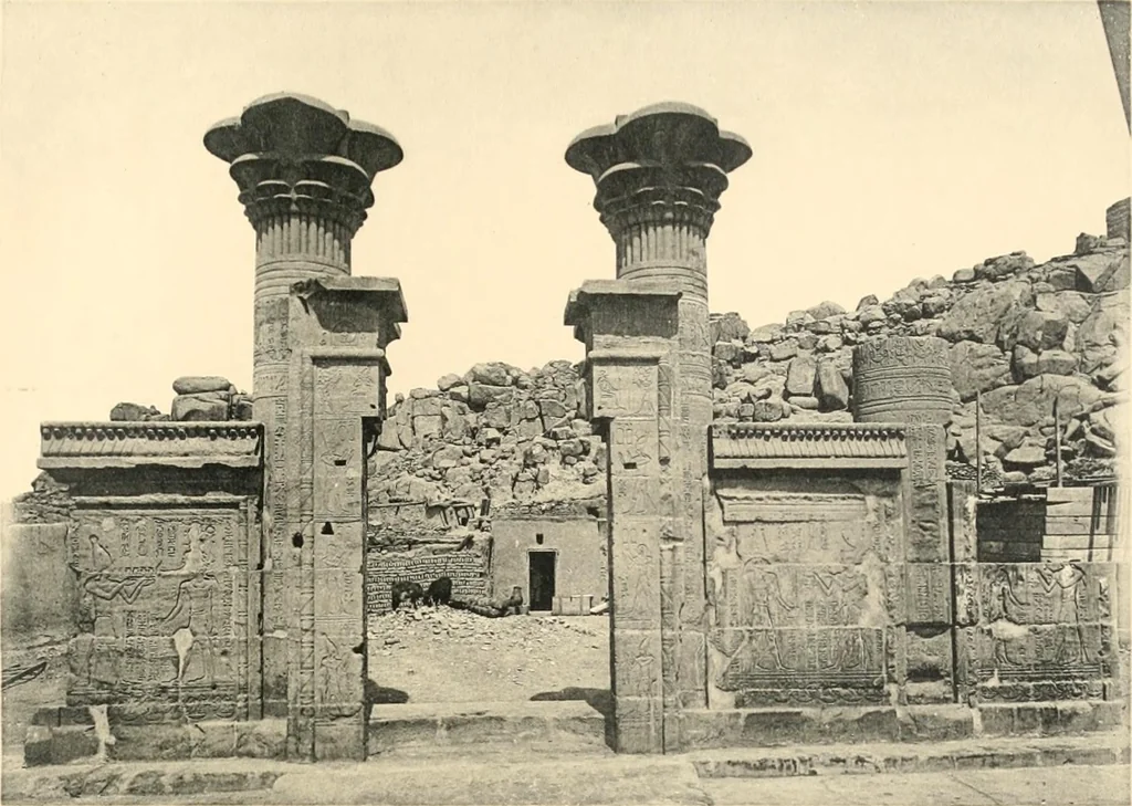 An illustration from The temple of Bîgeh, 1915, leaf 124