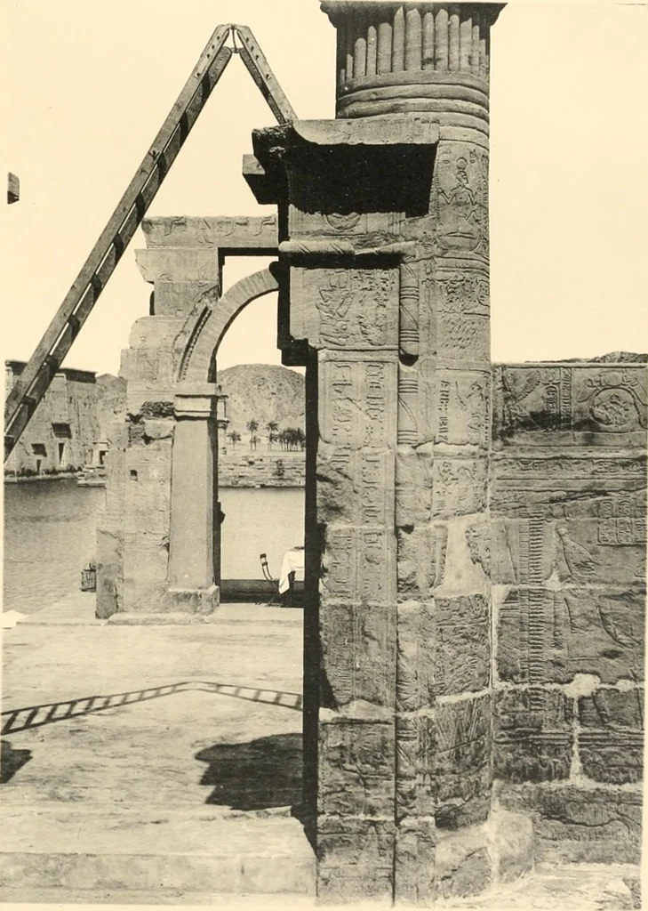 An illustration from The temple of Bîgeh, 1915, leaf 158