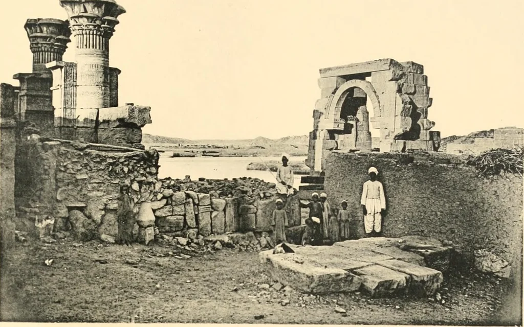 An illustration from The temple of Bîgeh, 1915, leaf 92