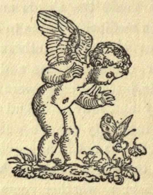 An illustration from The temple of Gnidus; followed by Cephisa and Cupid, and Arsaces and Ismenia, leaf 34
