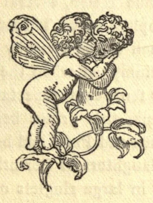 An illustration from The temple of Gnidus; followed by Cephisa and Cupid, and Arsaces and Ismenia, leaf 59