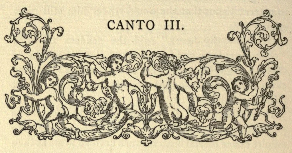 An illustration from The temple of Gnidus; followed by Cephisa and Cupid, and Arsaces and Ismenia, leaf 60