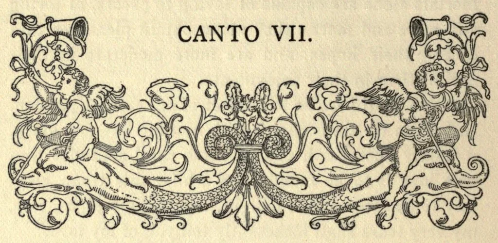 An illustration from The temple of Gnidus; followed by Cephisa and Cupid, and Arsaces and Ismenia, leaf 98