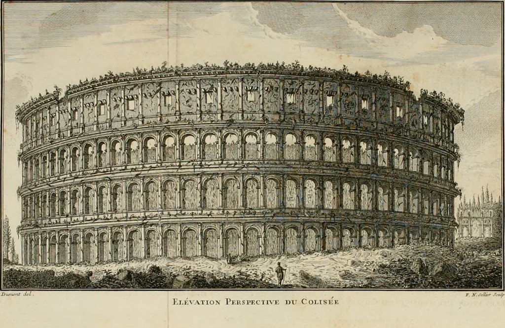 An illustration from Temples anciens et modernes, ou, Observations historiques et critiques sur les plus célèbres monumens d'architecture greque et gothique, 1774, leaf 373