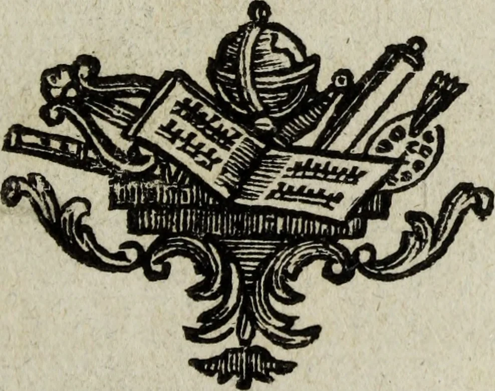 An illustration from Temples anciens et modernes, ou, Observations historiques et critiques sur les plus célèbres monumens d'architecture greque et gothique, 1774, leaf 8