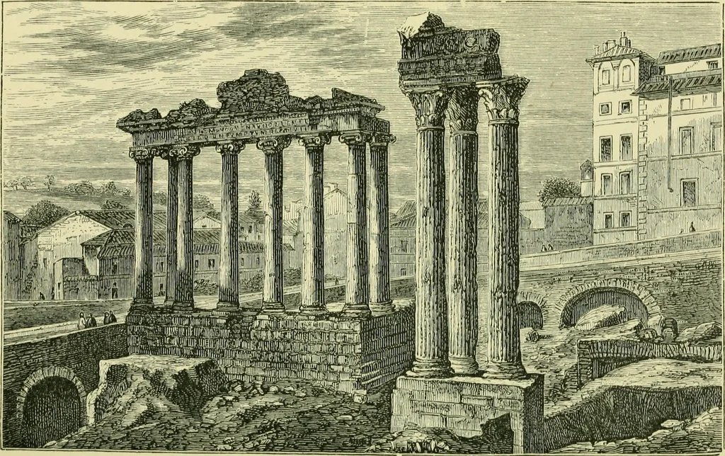 An illustration from Temples, tombs, and monuments of ancient Greece and Rome. A description and a history of some of the most remarkable memorials of classical architecture, 1871, leaf 110