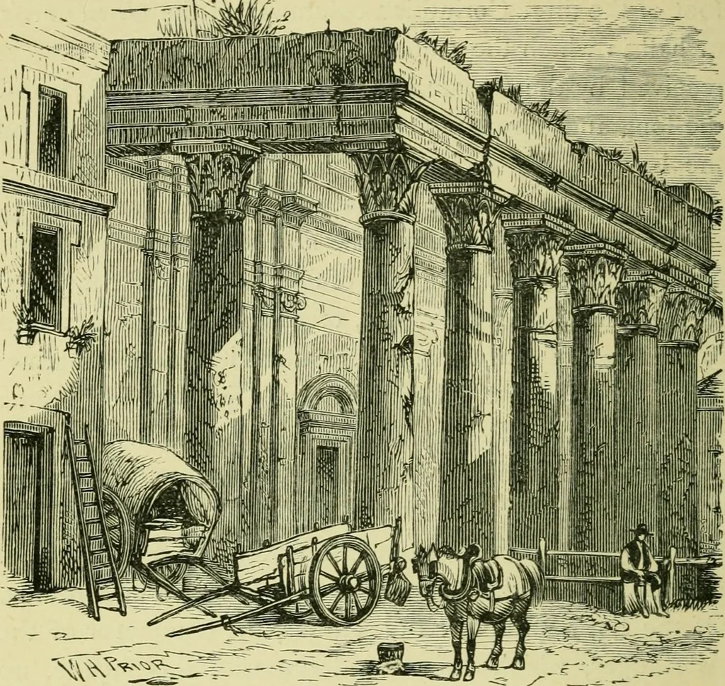 An illustration from Temples, tombs, and monuments of ancient Greece and Rome. A description and a history of some of the most remarkable memorials of classical architecture, 1871, leaf 113
