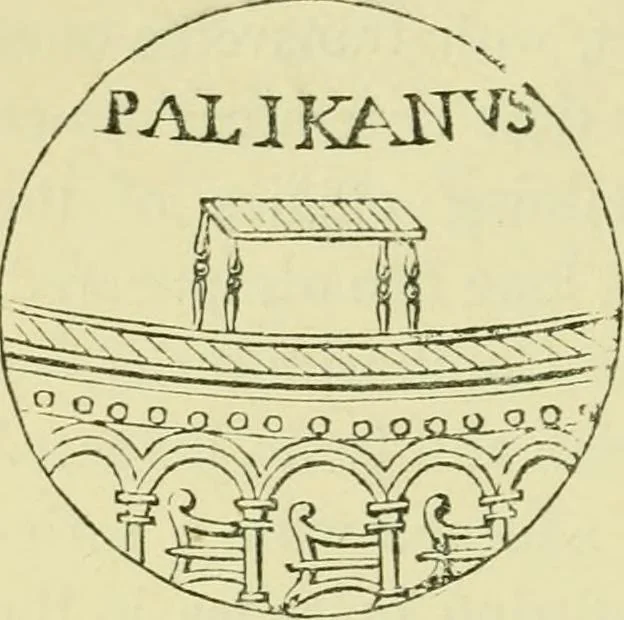 An illustration from Temples, tombs, and monuments of ancient Greece and Rome. A description and a history of some of the most remarkable memorials of classical architecture, 1871, leaf 117