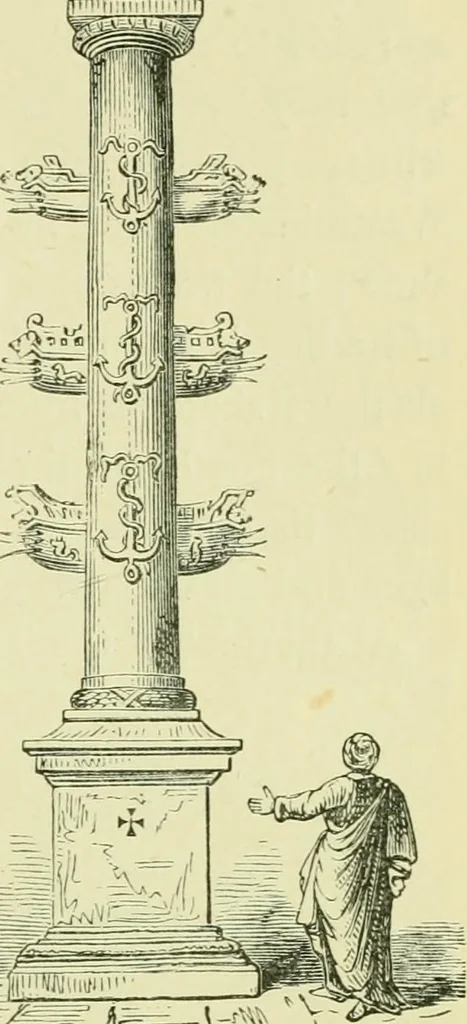 An illustration from Temples, tombs, and monuments of ancient Greece and Rome. A description and a history of some of the most remarkable memorials of classical architecture, 1871, leaf 118