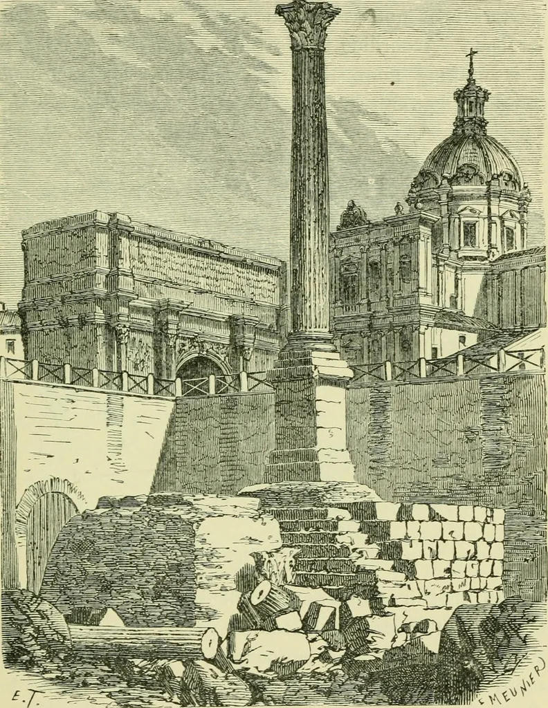 An illustration from Temples, tombs, and monuments of ancient Greece and Rome. A description and a history of some of the most remarkable memorials of classical architecture, 1871, leaf 120