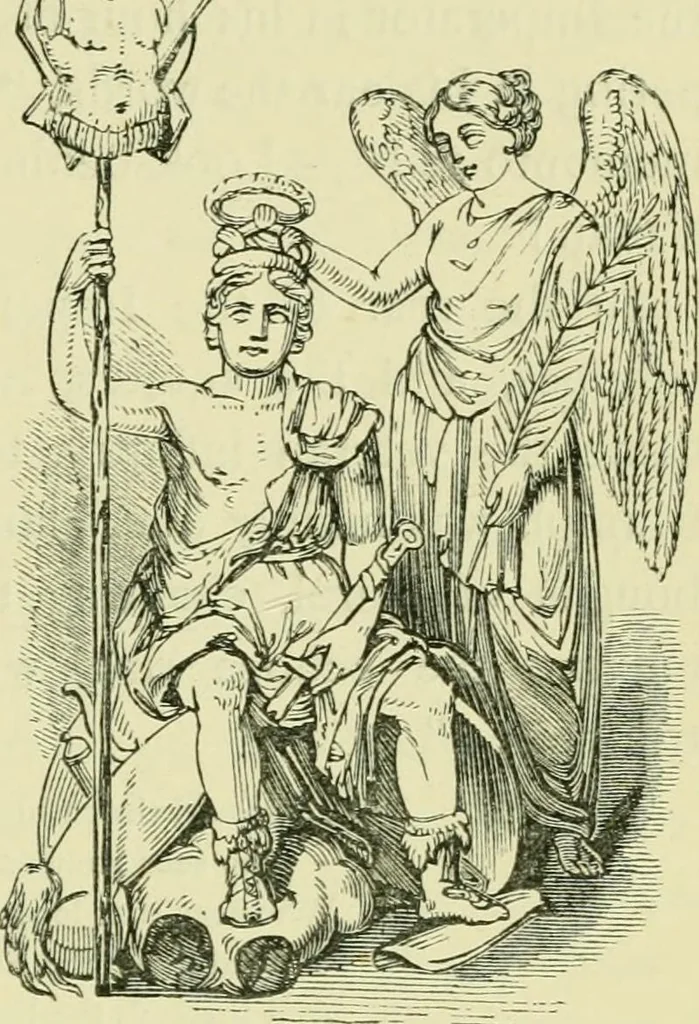 An illustration from Temples, tombs, and monuments of ancient Greece and Rome. A description and a history of some of the most remarkable memorials of classical architecture, 1871, leaf 124