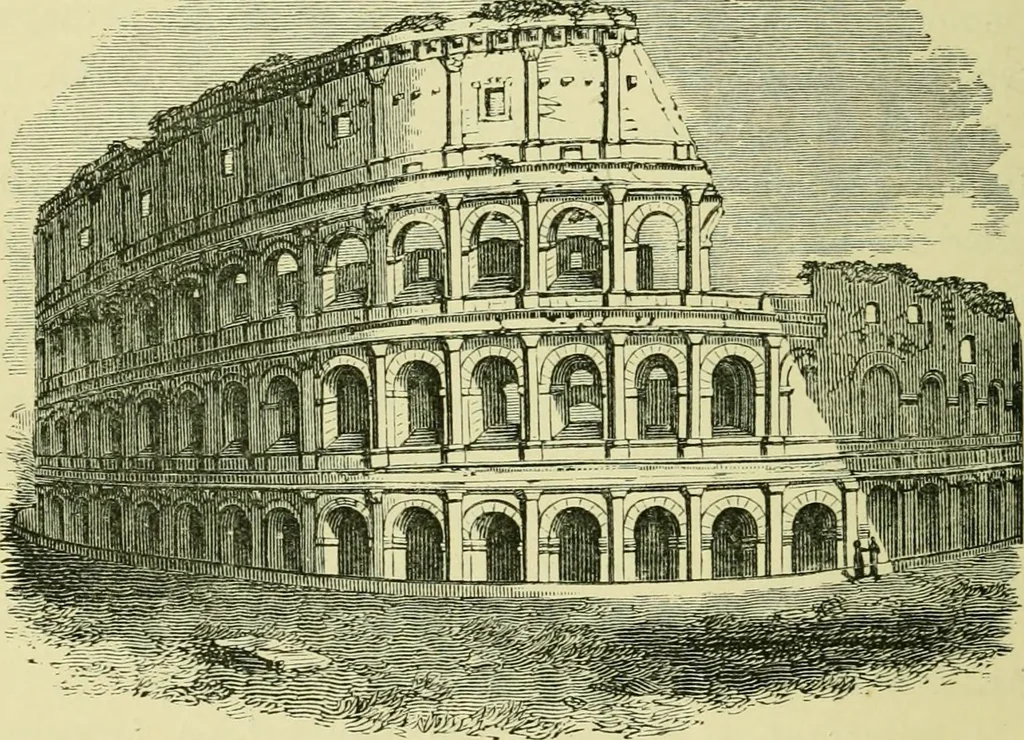 An illustration from Temples, tombs, and monuments of ancient Greece and Rome. A description and a history of some of the most remarkable memorials of classical architecture, 1871, leaf 141