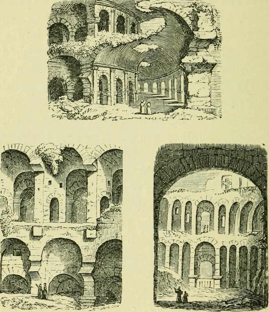 An illustration from Temples, tombs, and monuments of ancient Greece and Rome. A description and a history of some of the most remarkable memorials of classical architecture, 1871, leaf 143