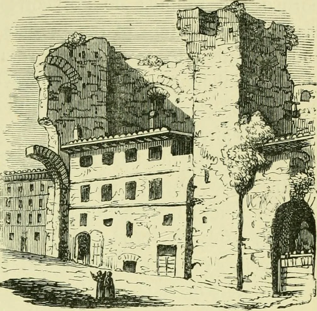 An illustration from Temples, tombs, and monuments of ancient Greece and Rome. A description and a history of some of the most remarkable memorials of classical architecture, 1871, leaf 154