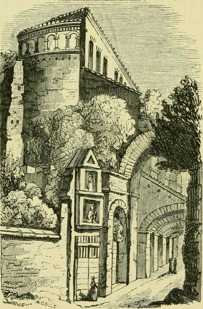 An illustration from Temples, tombs, and monuments of ancient Greece and Rome. A description and a history of some of the most remarkable memorials of classical architecture, 1871, leaf 170