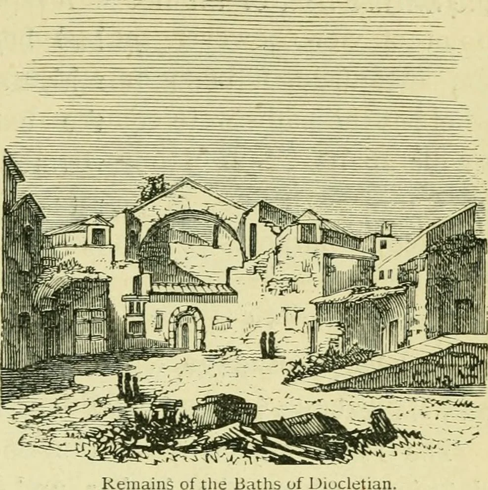 An illustration from Temples, tombs, and monuments of ancient Greece and Rome. A description and a history of some of the most remarkable memorials of classical architecture, 1871, leaf 174
