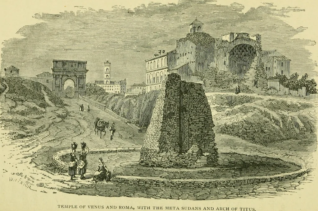 An illustration from Temples, tombs, and monuments of ancient Greece and Rome. A description and a history of some of the most remarkable memorials of classical architecture, 1871, leaf 188