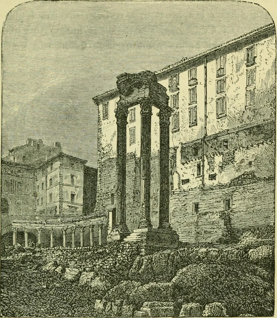An illustration from Temples, tombs, and monuments of ancient Greece and Rome. A description and a history of some of the most remarkable memorials of classical architecture, 1871, leaf 192