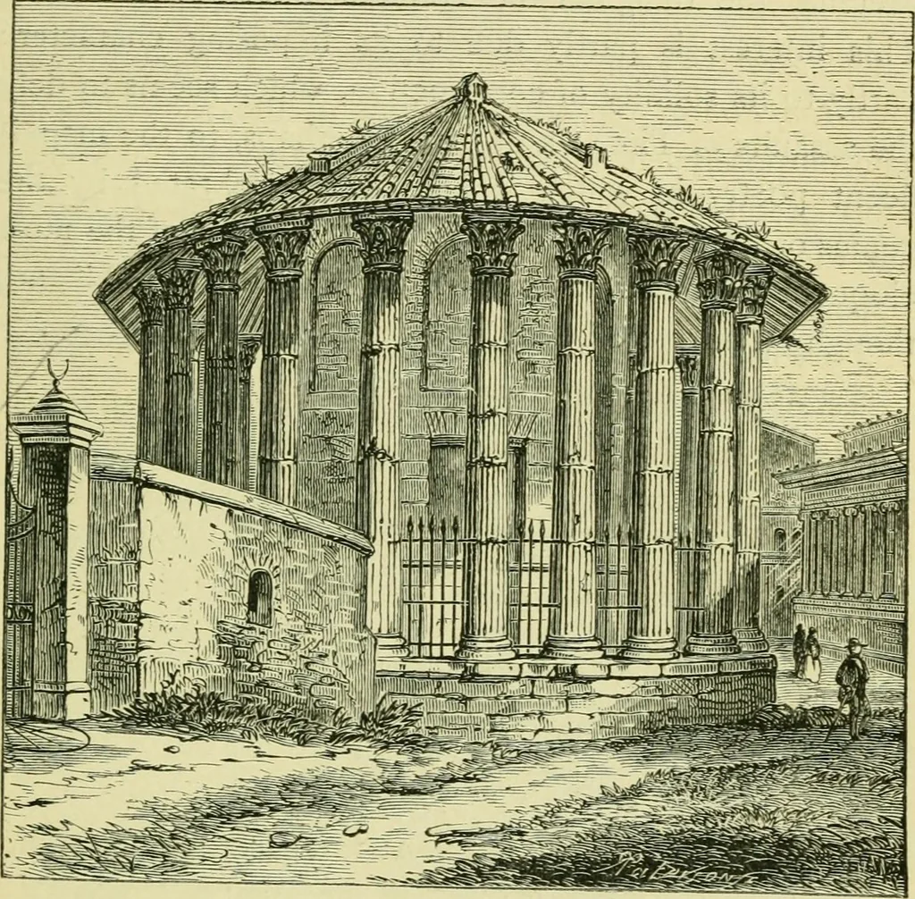 An illustration from Temples, tombs, and monuments of ancient Greece and Rome. A description and a history of some of the most remarkable memorials of classical architecture, 1871, leaf 194