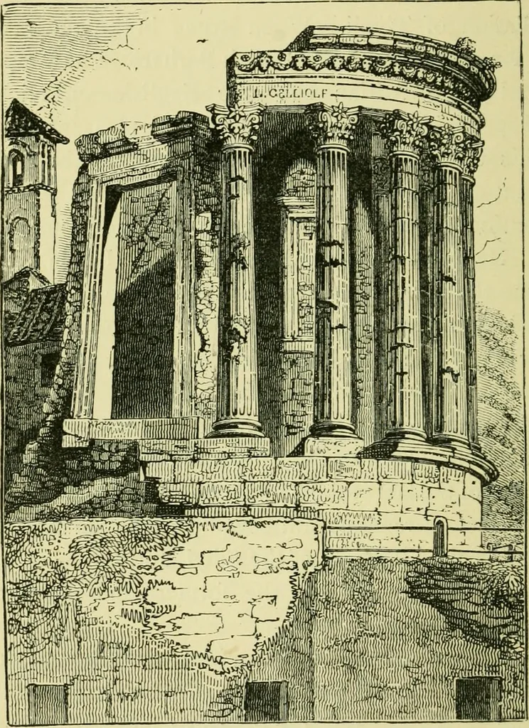 An illustration from Temples, tombs, and monuments of ancient Greece and Rome. A description and a history of some of the most remarkable memorials of classical architecture, 1871, leaf 207