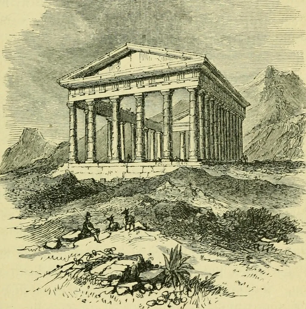 An illustration from Temples, tombs, and monuments of ancient Greece and Rome. A description and a history of some of the most remarkable memorials of classical architecture, 1871, leaf 232