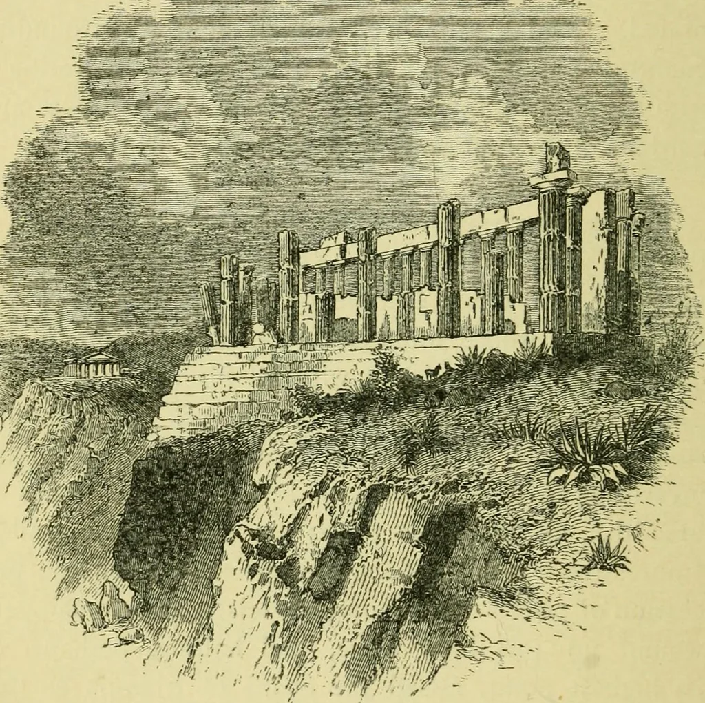 An illustration from Temples, tombs, and monuments of ancient Greece and Rome. A description and a history of some of the most remarkable memorials of classical architecture, 1871, leaf 247