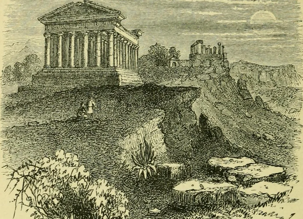 An illustration from Temples, tombs, and monuments of ancient Greece and Rome. A description and a history of some of the most remarkable memorials of classical architecture, 1871, leaf 251