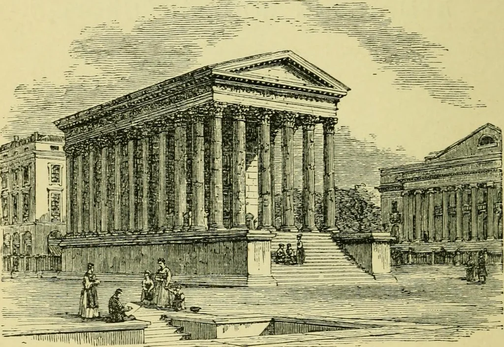 An illustration from Temples, tombs, and monuments of ancient Greece and Rome. A description and a history of some of the most remarkable memorials of classical architecture, 1871, leaf 263