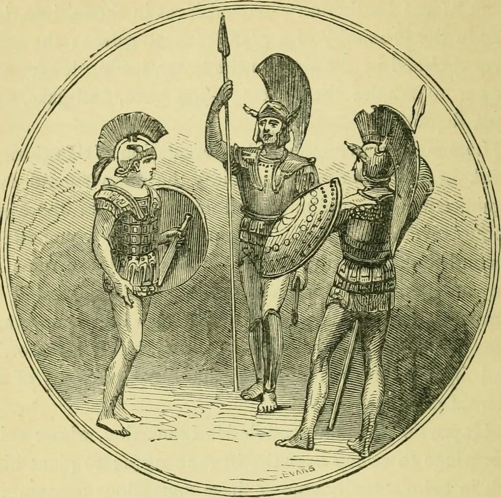 An illustration from Temples, tombs, and monuments of ancient Greece and Rome. A description and a history of some of the most remarkable memorials of classical architecture, 1871, leaf 47