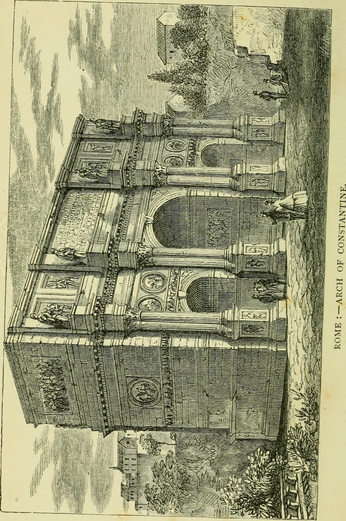 An illustration from Temples, tombs, and monuments of ancient Greece and Rome. A description and a history of some of the most remarkable memorials of classical architecture, 1871, leaf 5