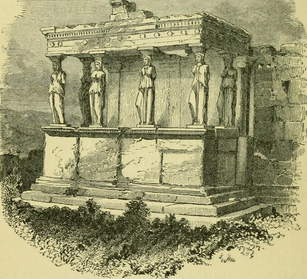 An illustration from Temples, tombs, and monuments of ancient Greece and Rome. A description and a history of some of the most remarkable memorials of classical architecture, 1871, leaf 51