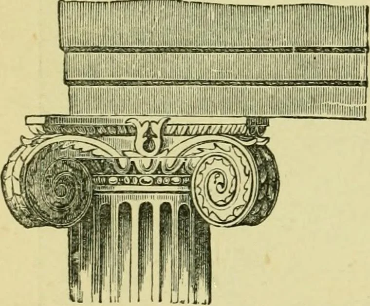 An illustration from Temples, tombs, and monuments of ancient Greece and Rome. A description and a history of some of the most remarkable memorials of classical architecture, 1871, leaf 63