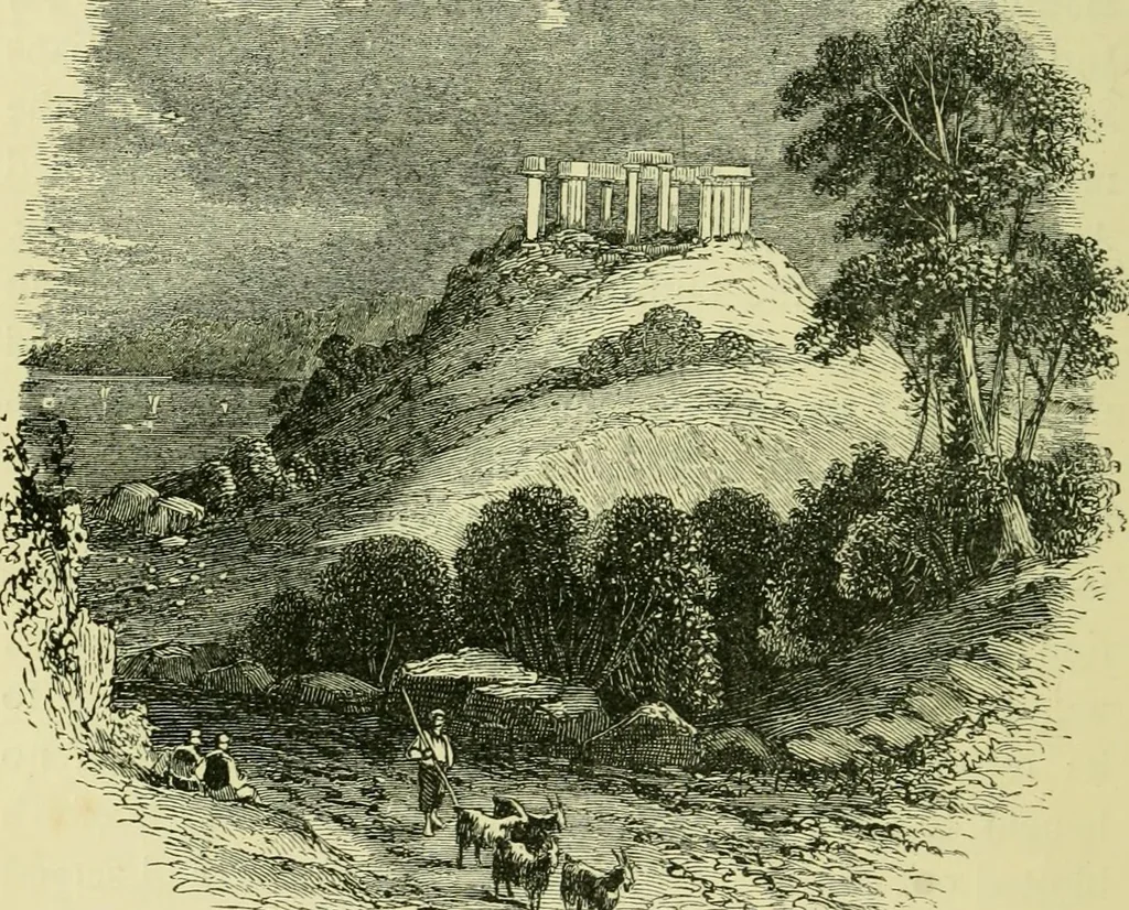 An illustration from Temples, tombs, and monuments of ancient Greece and Rome. A description and a history of some of the most remarkable memorials of classical architecture, 1871, leaf 83