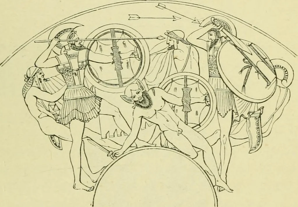 An illustration from Temples, tombs, and monuments of ancient Greece and Rome. A description and a history of some of the most remarkable memorials of classical architecture, 1871, leaf 84