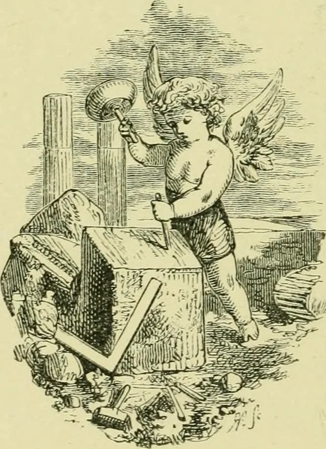 An illustration from Temples, tombs, and monuments of ancient Greece and Rome. A description and a history of some of the most remarkable memorials of classical architecture, 1871, leaf 85