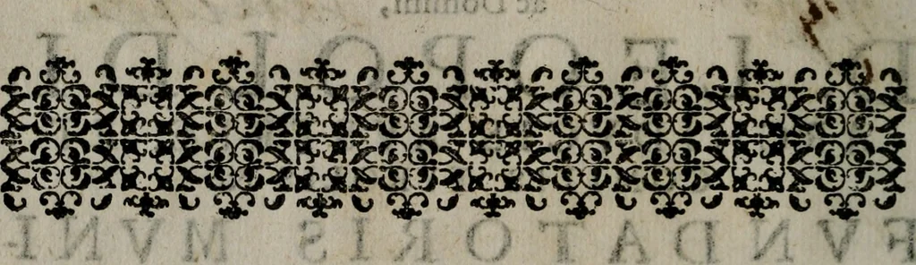 An illustration from Templvm gratiarvm, serenissimi ... : principis ac domini D. Leopoldi, archidvcis Avstriae et comitis Tyrolis &c fvndatoris mvnificentissimi : augustissimi ... caesaris Ferdinandi II., Germani fratris, piis manibvs ... a memoria archidvcalis collegii Passaviensis Societatis Iesv, ipso inferiarum, ac post D. Leopoldi die cum iusta in oratorio pie persolveret ac moestissime parentaret, A.D. MDCXXXII : Summa observantia dicatum dedicatumque, 1633, leaf 5