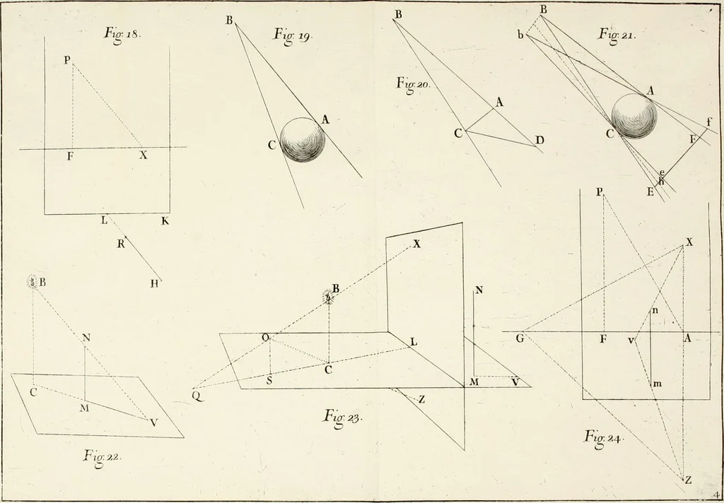 An illustration from Trattato teorico-pratico di prospettiva, 1766, leaf 225