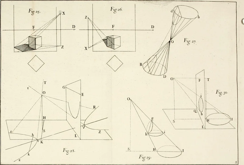 An illustration from Trattato teorico-pratico di prospettiva, 1766, leaf 227