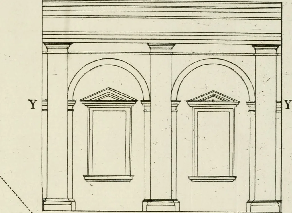 An illustration from Trattato teorico-pratico di prospettiva, 1766, leaf 238