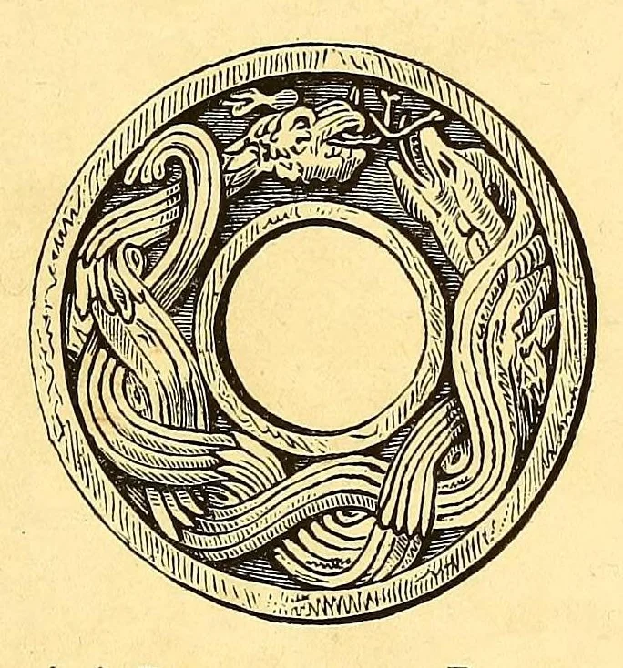 An illustration from Teotamachilizti iny iuliliz auh yni miquiliz Tu Temaquizticatzim Iesu Christo quenami in quim pua teotacuiloque tech teomauxti. = Ó sea, tratado de la vida y muerte de nuestro señor Jesu Christo, en lengua vulgar Mexicana de Guatemala, 1600, leaf 5