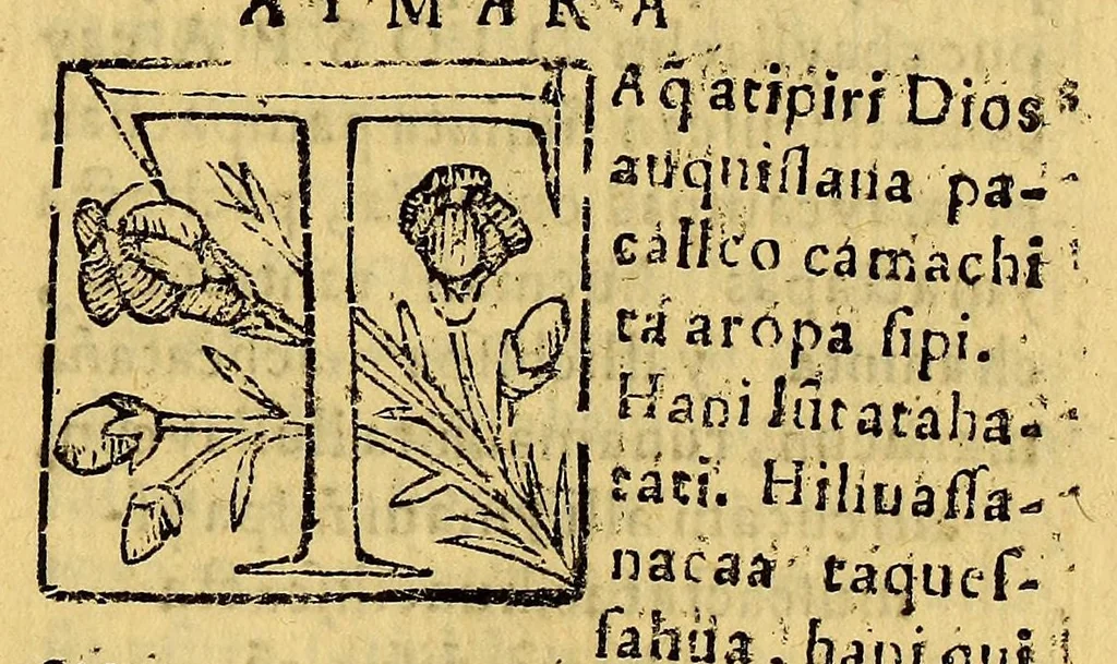 An illustration from Tercero cathecismo y exposicion de la doctrina christiana, por sermones. : Para que los curas y otros ministros prediquen y enseñen a los yndios y a las demas personas. Conforme a lo que en el sancto Concilio Prouincial de Lima se proueyo, 1585, leaf 327